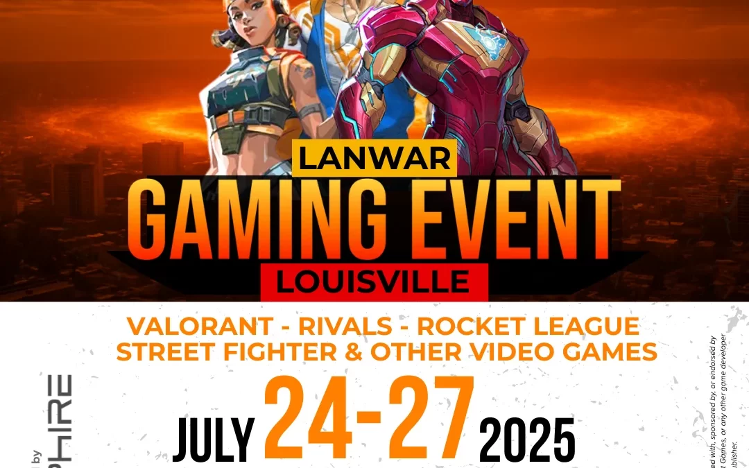 Summer 2025 Gaming Event In Louisville